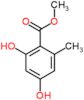 methyl 2,4-dihydroxy-6-methylbenzoate