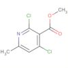 3-Pyridinecarboxylic acid, 2,4-dichloro-6-methyl-, methyl ester