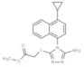 Acetic acid, 2-​((5-​amino-​4-​(4-​cyclopropyl-​1-​naphthalenyl)​-​4H-​1,​2,​4-​triazol-​3-​yl)​th…