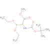 Acetic acid, (diethoxyphosphinyl)[[(1,1-dimethylethoxy)carbonyl]amino]-,methyl ester