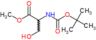 methyl N-(tert-butoxycarbonyl)serinate