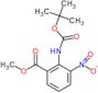 Methyl 2-[[(1,1-dimethylethoxy)carbonyl]amino]-3-nitrobenzoate