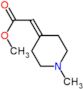 methyl (1-methylpiperidin-4-ylidene)acetate