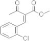 Methyl 2-acetyl-3-(2-chlorophenyl)acrylate