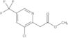Methyl 3-chloro-5-(trifluoromethyl)-2-pyridineacetate