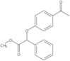 Methyl α-(4-acetylphenoxy)benzeneacetate