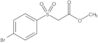 Methyl 2-[(4-bromophenyl)sulfonyl]acetate