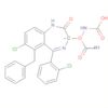Carbamic acid,[7-chloro-5-(2-chlorophenyl)-2,3-dihydro-2-oxo-1H-1,4-benzodiazepin-3-yl]-, phenylmethyl ester