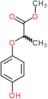 Propanoic acid, 2-(4-hydroxyphenoxy)-, methyl ester