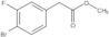 Methyl 4-bromo-3-fluorobenzeneacetate