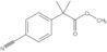 Methyl 4-cyano-α,α-dimethylbenzeneacetate