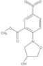 Methyl 2-(4-hydroxy-2-isoxazolidinyl)-5-nitrobenzoate