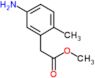methyl 2-(5-amino-2-methyl-phenyl)acetate
