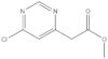 Methyl 2-​(6-​chloropyrimidin-​4-​yl)​acetate