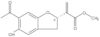 Methyl (2S)-6-acetyl-2,3-dihydro-5-hydroxy-α-methylene-2-benzofuranacetate