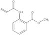 Methyl 2-[(1-oxo-2-propen-1-yl)amino]benzoate