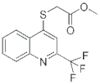 Metil 2-[2-(trifluorometil)quinolin-4-iltiol]acetato