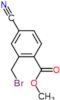 Methyl 2-(bromomethyl)-4-cyanobenzoate