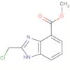 1H-Benzimidazole-4-carboxylic acid, 2-(chloromethyl)-, methyl ester