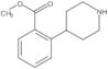 Benzoic acid, 2-(4-piperidinyl)-, methyl ester