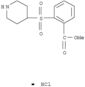 Benzoic acid, 2-(4-piperidinylsulfonyl)-, methyl ester, hydrochloride (1:1)