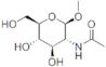 methyl 2-acetamido-2-deoxy-B-D-*glucopyranoside