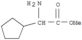 Cyclopentaneaceticacid, a-amino-, methyl ester