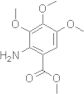 methyl 3,4,5-trimethoxyanthranilate