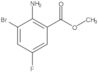 Benzoic acid, 2-amino-3-bromo-5-fluoro-, methyl ester