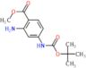 methyl 2-amino-4-(tert-butoxycarbonylamino)benzoate