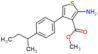 methyl 2-amino-4-[4-(1-methylpropyl)phenyl]thiophene-3-carboxylate