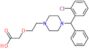 2-[2-[4-[(2-chlorophenyl)-phenylmethyl]piperazin-1-yl]ethoxy]acetic acid