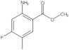 Methyl 2-amino-4-fluoro-5-methylbenzoate