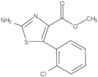 Methyl 2-amino-5-(2-chlorophenyl)-4-thiazolecarboxylate