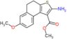 methyl 2-amino-7-methoxy-4,5-dihydronaphtho[2,1-b]thiophene-1-carboxylate