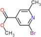 methyl 2-bromo-6-methyl-pyridine-4-carboxylate