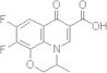 9,10-Difluoro-2,3-dihydro-3-methyl-7-oxo-7H-pyrido[1,2,3-de]-1,4-benzoxazine-6-carboxylic acid