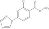 Methyl 2-chloro-4-(1H-1,2,4-triazol-1-yl)benzoate