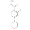 Benzoic acid, 2-chloro-4-(4-morpholinyl)-, methyl ester