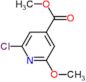 Methyl 2-chloro-6-methoxy-4-pyridinecarboxylate