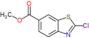 methyl 2-chloro-1,3-benzothiazole-6-carboxylate