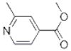 2-methyl-4-pyridinecarboxylic acid methyl ester