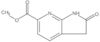 Methyl 2,3-dihydro-2-oxo-1H-pyrrolo[2,3-b]pyridine-6-carboxylate