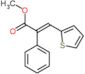 methyl (2E)-2-phenyl-3-thiophen-2-ylprop-2-enoate