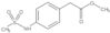 Methyl 4-[(methylsulfonyl)amino]benzeneacetate