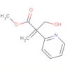 2-Pyridinepropanoic acid, b-hydroxy-a-methylene-, methyl ester