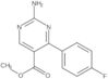 Methyl 2-amino-4-(4-fluorophenyl)-5-pyrimidinecarboxylate