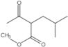 Pentanoic acid, 2-acetyl-4-methyl-, methyl ester