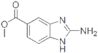 1H-Benzimidazole-5-carboxylicacid,2-amino-,methylester(9CI)