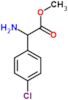 methyl 2-amino-2-(4-chlorophenyl)acetate